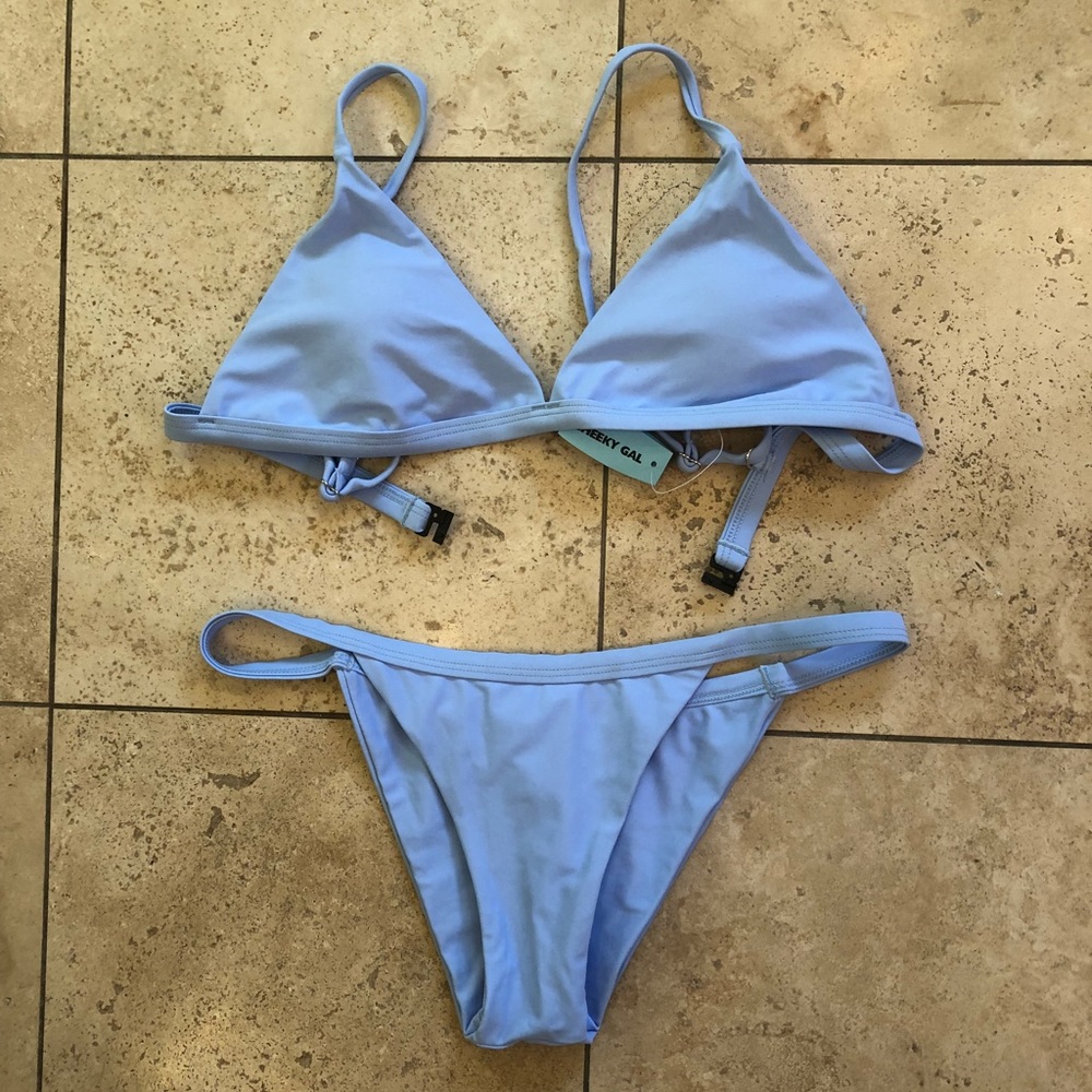 Light blue bikini